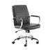 Jemini Amalfi Managers Chair Leather Look Black KF80385