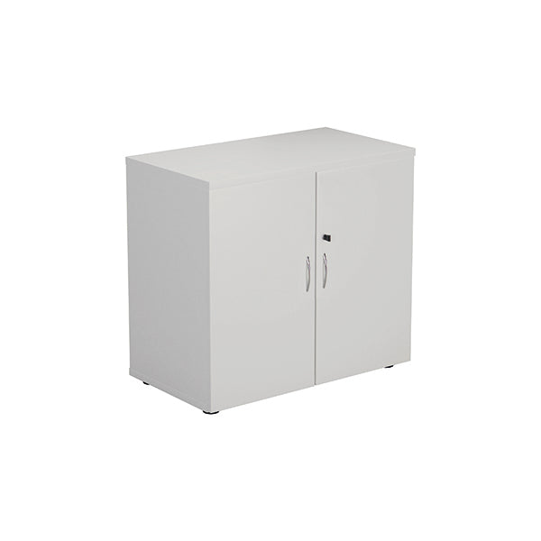 First Wooden Storage Cupboard 800x450x730mm White KF820864