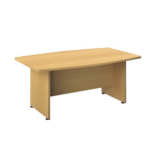 Avior Executive Boardroom Meeting Table 1800x1150x750mm Nova Oak KF821892