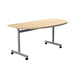 Jemini D-End Tilt Table 1600x800x720mm Maple/Silver KF822509