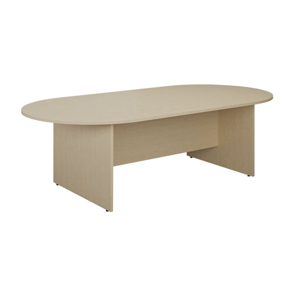 Jemini D-End Meeting Table 1800x1000x730mm Maple KF822660