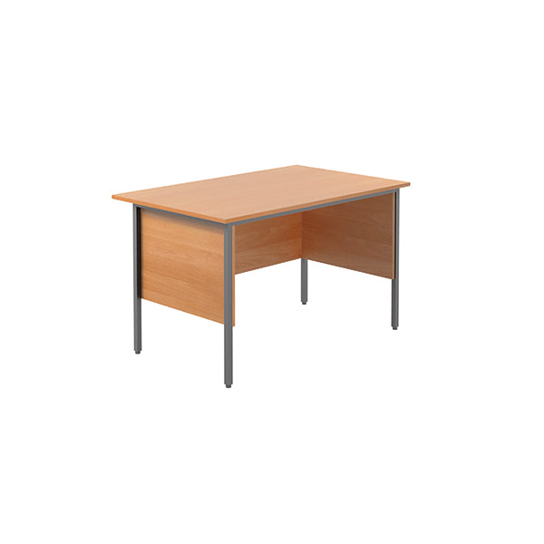 Serrion Rectangular 4 Leg Desk 1200x750x730mm Bavarian Beech KF838367