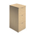 Jemini 3 Drawer Filing Cabinet 464x600x1030mm Maple KF90462