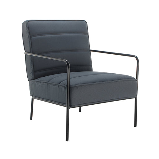 Jemini Wire Frame Reception Armchair 620x880x830mm Grey KF90472