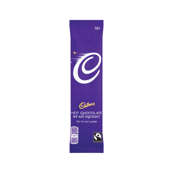 Cadbury Instant Hot Chocolate Sachets 28g (Pack of 50) 915654