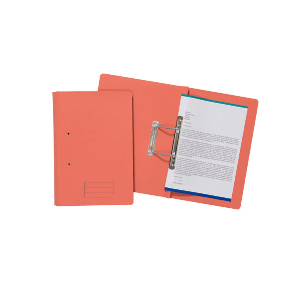 Spiral Files 285gsm Foolscap Orange (Pack of 50) TFM50-ORGZ