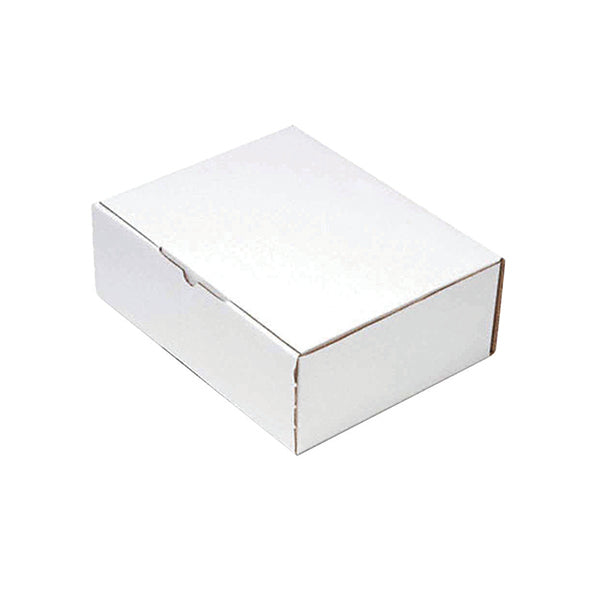 Mailing Box 260x175x100mm White (Pack of 25) PPAK-KING09-D