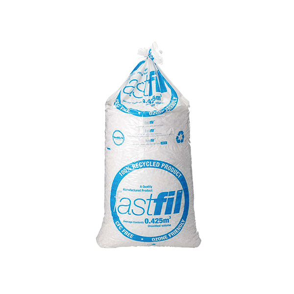 Fastfil Polystyrene Loose Fill Chips 15 Cubic Feet 65804