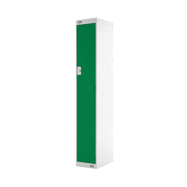 Single Compartment Locker 300x300x1800mm Green Door MC00004