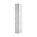 Three Compartment Locker 300x300x1800mm Light Grey Door MC00014