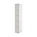 Five Compartment Locker 300x300x1800mm Light Grey Door MC00026