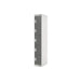 Five Compartment Locker 300x300x1800mm Dark Grey Door MC00027