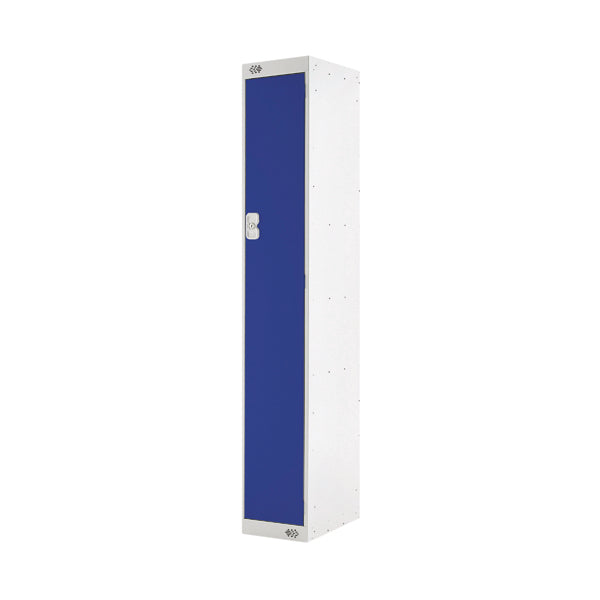 Single Compartment Locker 300x450x1800mm Blue Door MC00037