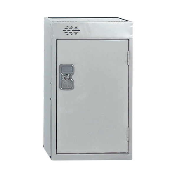 One Compartment Quarto Locker 300x300x511mm Light Grey Door MC00074