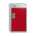 One Compartment Quarto Locker 300x300x511mm Red Door MC00077