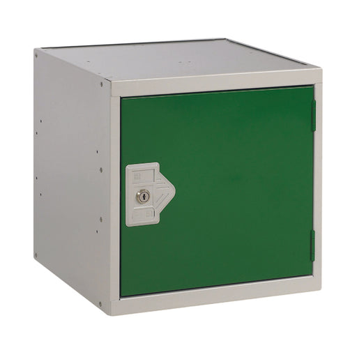 One Compartment Cube Locker 300x300x300mm Green Door MC00088