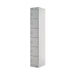 Six compartment Express Standard Locker 300x300x1800mm Light Grey Door MC00149