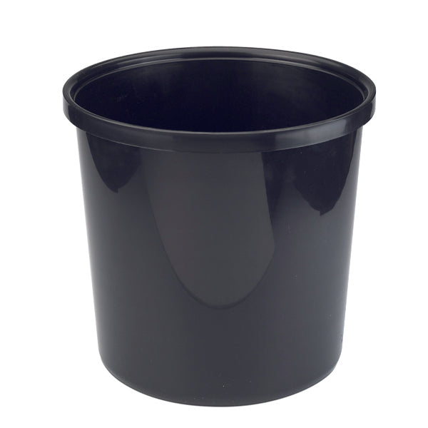 Avery Polypropylene Waste Bin 20 Litre Black 19BLK