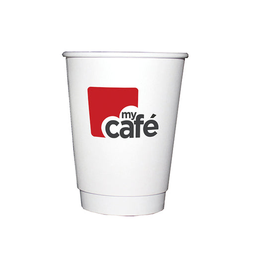 Mycafe 12oz Double Wall Hot Cups (Pack of 500) HVDWPA12V