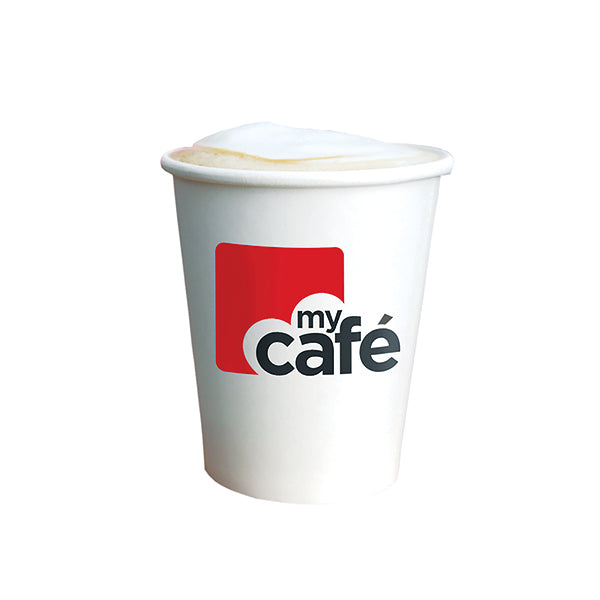 MyCafe 8oz Single Wall Hot Cups (Pack of 50) HVSWPA08V