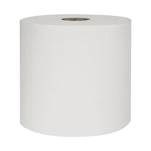 Raphael 1Ply White Roll Towel 250m x 200mm (Pack of 6) RT1W250R