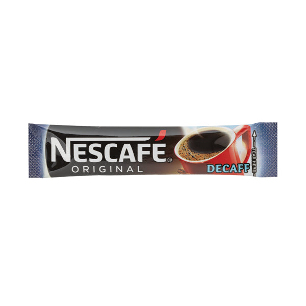 Nescafe Decaffeinated One Cup Sticks Coffee Sachets (Pack of 200) 12315595