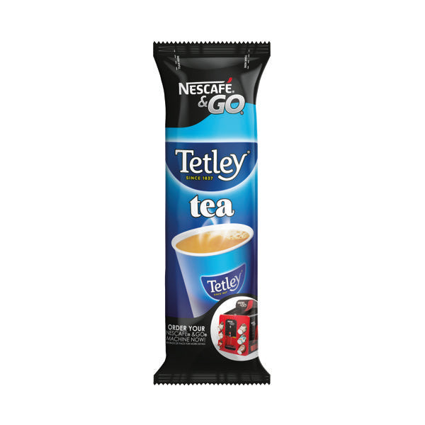 Nescafe and Go Tetley Tea (Pack of 8) 12495377