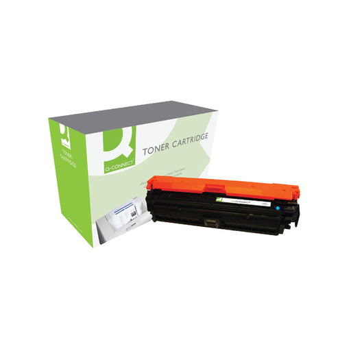 Q-Connect HP 307A Remanufactured Cyan Laserjet Toner Cartridge CE741A