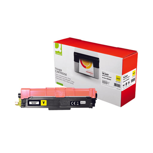 Q-Connect Brother TN-243Y Toner Cartridge Yellow TN-243Y-COMP