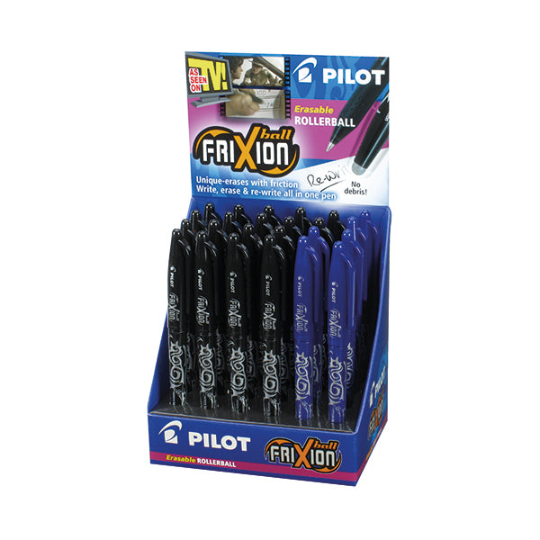 Pilot Frixion Rollerball Display Blk/Blu (Pack of 24) 100101201