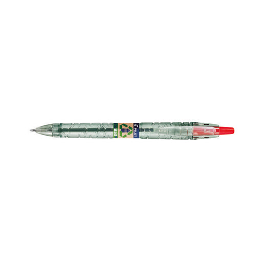 Pilot B2P Ecoball Ballpoint Med Red (Pack of 10) 4902505621604