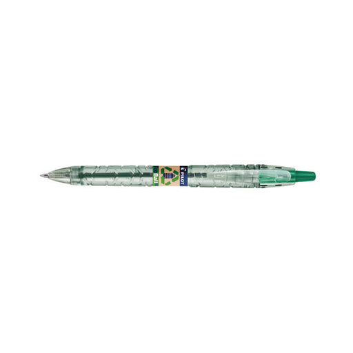 Pilot B2P Ecoball Ballpoint Med Green (Pack of 10) 4902505621611