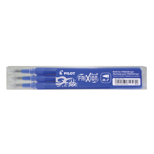 Pilot FriXion Rollerball Pen Refill Medium Blue (Pack of 3) 075300303