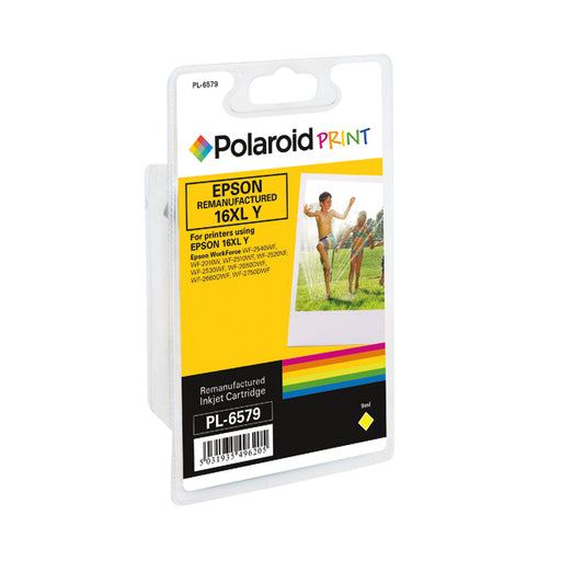 Polaroid Epson 16XL Remanufactured Inkjet Cartridge Yellow T163440-COMP PL