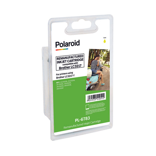 Polaroid Brother LC3217 Yellow Inkjet Cartridge LC3217Y-COMP