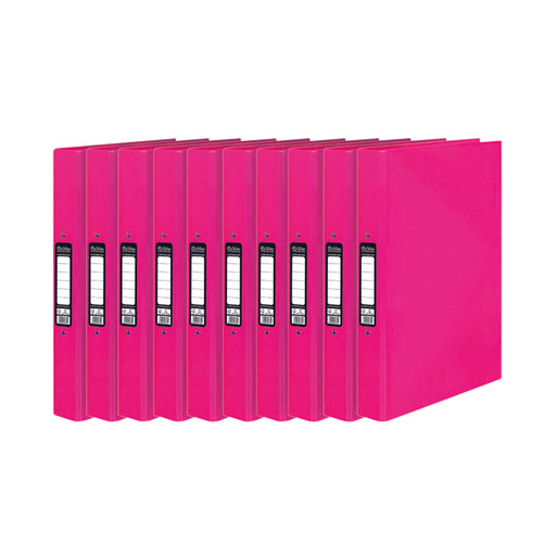 Pukka Brights Ringbinder A4 Pink (Pack of 10) BR-7772