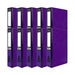 Pukka Brights Box File Foolscap Purple (Pack of 10) BR-7778