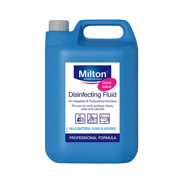 Milton Disinfecting Fluid 5 Litre (The ultimate sterilising fluid) 33613706946626