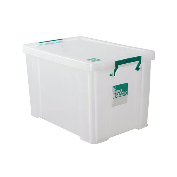 StoreStack Clear 2.6 Litre Storage Box W240 x D130 x H140mm RB00816