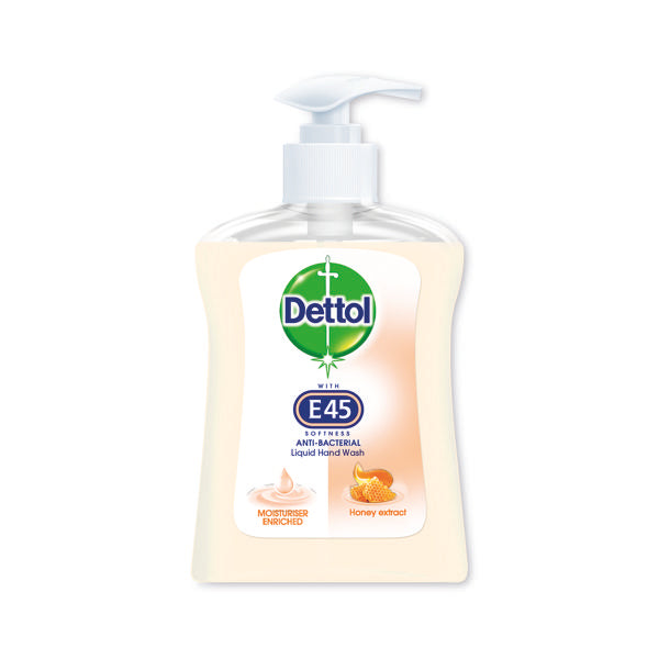 Dettol Nourish Hand Wash Honey 250ml (Pack of 6) 3180455