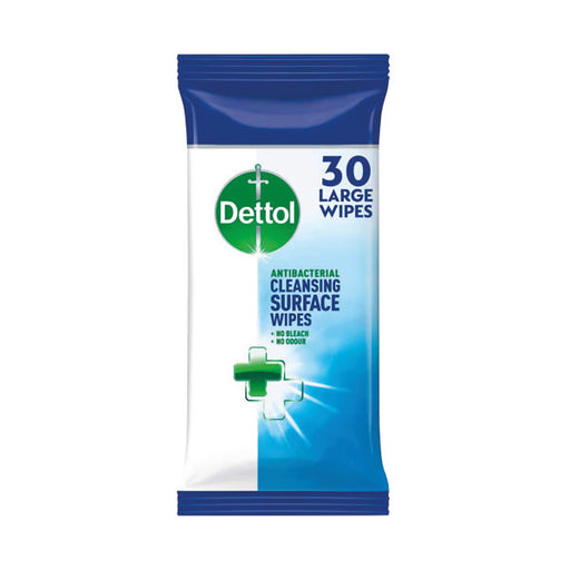 Dettol Antibacterial Cleansing Wipes 30 Wipes (Pack of 10) 3151480