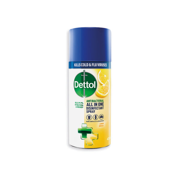 Dettol All in One Disinfectant Spray Lemon (Pack of 6) 3132905