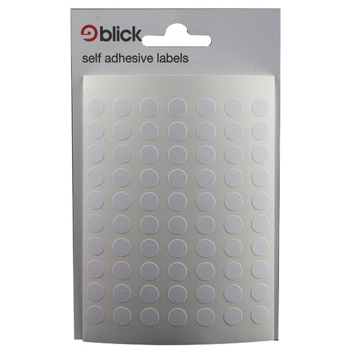 Blick White 8mm Round Label Bag (Pack of 9800) RS000853