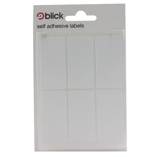 Blick White 42 Labels in Bags 25x50mm (Pack of 840) RS001959