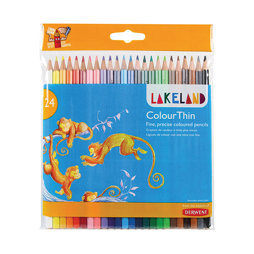 Derwent Lakeland Colourthin Colouring Pencils (Pack of 24) 0700269