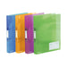 Rexel Ice 2 Ring Binder 25mm Polypropylene A4 Assorted (Pack of 10) 2102044