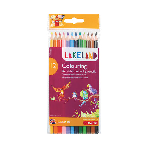 Derwent Lakeland Colouring Pencils (Pack of 12) 33356