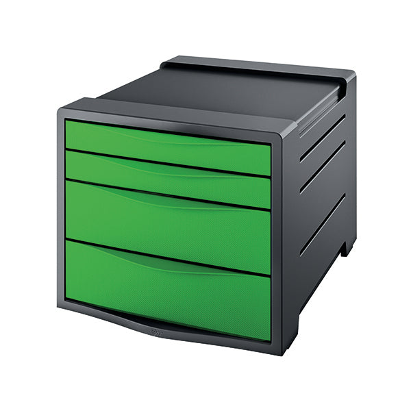 Rexel Choices Drawer Cabinet Green 2115612