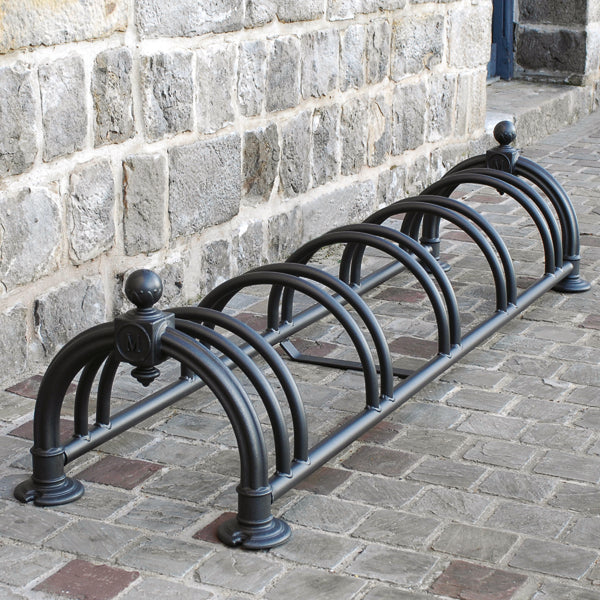 Cycle Rack Versaille Black (350 x 1600 x 430mm) 383767