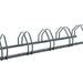 Cycle Rack 5-Bike Capacity Aluminium 309713